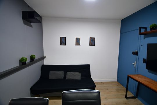 Sala de apartamento para alugar com 1 quarto, 39m² em Vila Itapura, Campinas