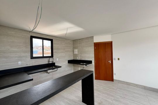 Sala de apartamento para alugar com 3 quartos, 58m² em Alípio de Melo, Belo Horizonte