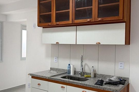 Cozinha de apartamento para alugar com 3 quartos, 125m² em Jardim Santa Maria, Embu das Artes