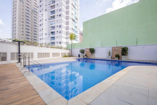 Área comum - Piscina de apartamento à venda com 2 quartos, 57m² em Vila Yara, Osasco