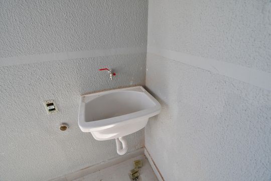 Área de Serviço de casa de condomínio para alugar com 2 quartos, 40m² em Taquaral, Campinas