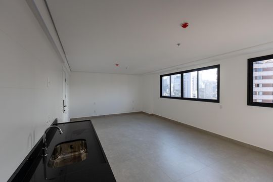 Cozinha de kitnet/studio à venda com 1 quarto, 48m² em Vale do Sereno, Nova Lima