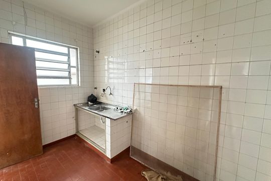 Cozinha de casa para alugar com 2 quartos, 76m² em Jardim Independencia, São Vicente