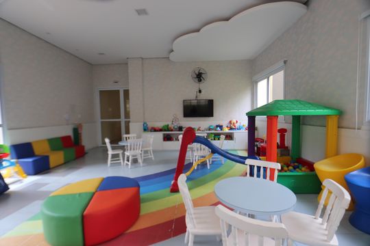 Área comum - Brinquedoteca de apartamento para alugar com 2 quartos, 63m² em Vila Prudente, São Paulo