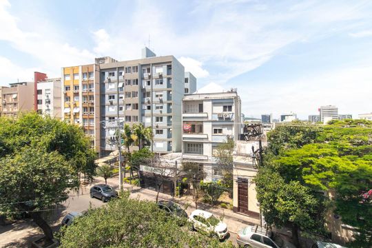 Vista do Quarto de apartamento à venda com 1 quarto, 50m² em Centro Histórico, Porto Alegre