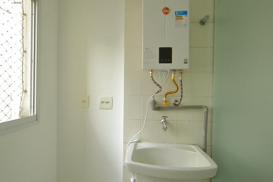 Área de Serviço de apartamento para alugar com 2 quartos, 55m² em Nova Petrópolis, São Bernardo do Campo