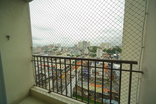 Sala- varanda  de apartamento para alugar com 2 quartos, 55m² em Nova Petrópolis, São Bernardo do Campo