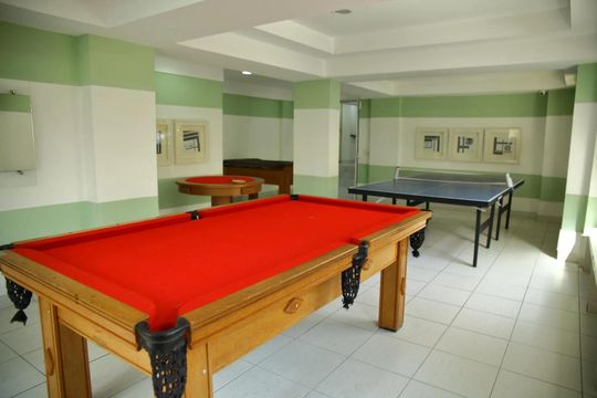 Área comum - Sala de jogos  de apartamento para alugar com 2 quartos, 55m² em Nova Petrópolis, São Bernardo do Campo
