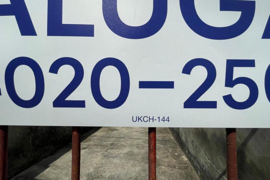 Placa Instalada em 27/10/2026 - Cod.UKCH-144 de casa para alugar com 2 quartos, 60m² em Feitoria Seller, São Leopoldo