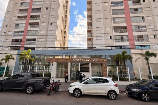 Fachada do Prédio de apartamento à venda com 2 quartos, 62m² em Parque Amazonia, Goiânia