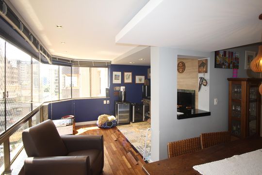 Churrasqueira de apartamento à venda com 3 quartos, 139m² em Auxiliadora, Porto Alegre