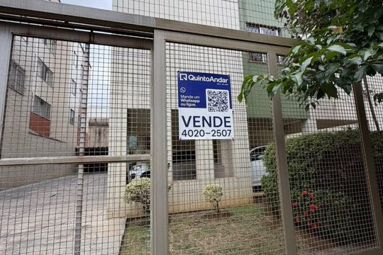 PLAQUINHA UESU-12 INSTALADA EM 28/10/26 de apartamento à venda com 3 quartos, 90m² em Caiçara-adelaide, Belo Horizonte
