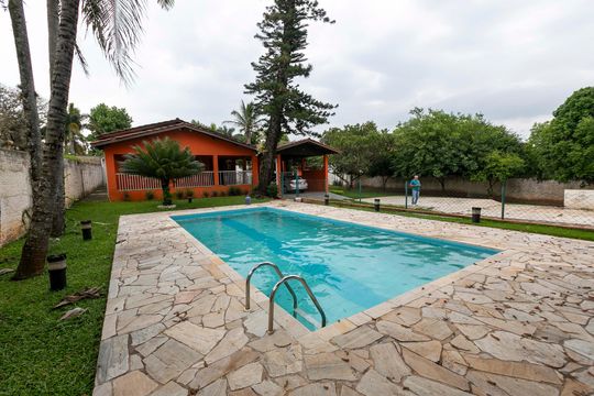 PISCINA de casa de condomínio para alugar com 5 quartos, 280m² em Loteamento Alphaville Campinas, Campinas
