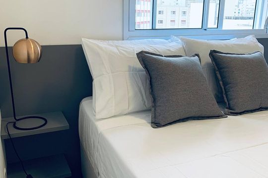 Quarto de apartamento para alugar com 1 quarto, 25m² em Vila Buarque, São Paulo