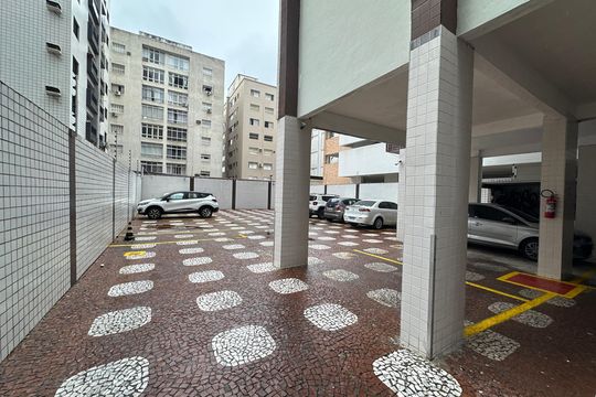 Garagem de apartamento para alugar com 1 quarto, 52m² em Itararé, São Vicente