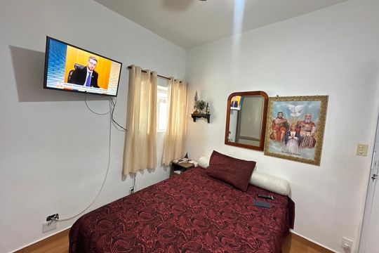 Quarto de apartamento para alugar com 1 quarto, 52m² em Itararé, São Vicente