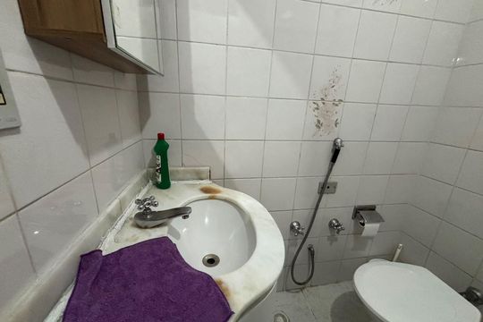 Banheiro de kitnet/studio para alugar com 1 quarto, 35m² em Parque Alexandre, Cotia