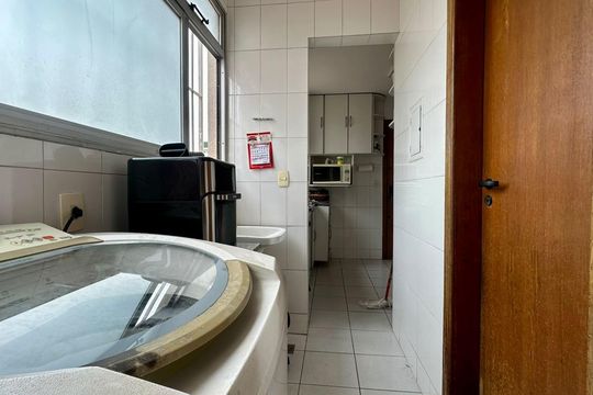Área de Serviço de apartamento à venda com 5 quartos, 186m² em Nova Suíça, Belo Horizonte