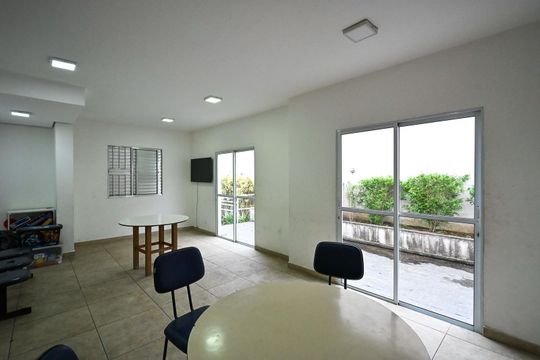 Salão de Festa de apartamento à venda com 2 quartos, 60m² em Parque Pinheiros, Taboão da Serra