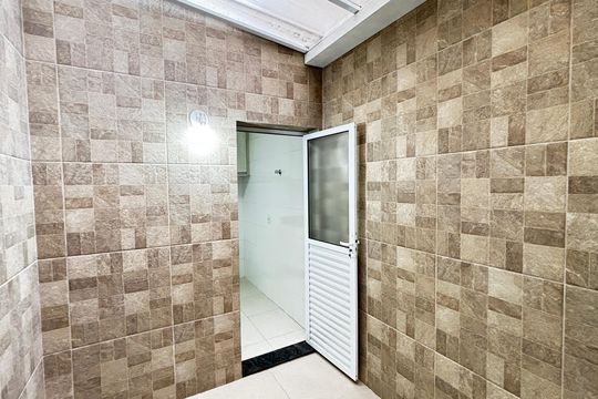 Área de Serviço de apartamento para alugar com 2 quartos, 43m² em Vila Linda, Santo André