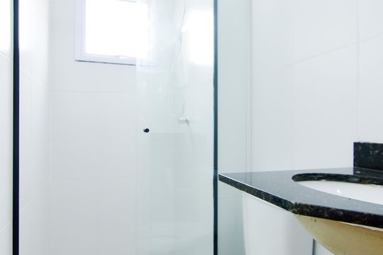 Banheiro Social de apartamento para alugar com 2 quartos, 56m² em Vila Galvão, Guarulhos