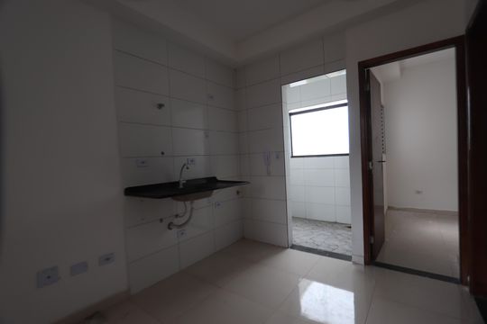 Sala e Cozinha de apartamento para alugar com 2 quartos, 55m² em Vila Alpina, São Paulo