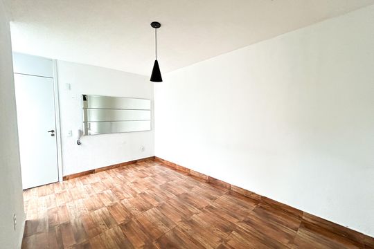 Sala de apartamento para alugar com 2 quartos, 44m² em Conquista Veredas, Contagem
