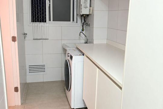 Área de serviço de apartamento à venda com 3 quartos, 171m² em Jardim Cláudia, São Paulo