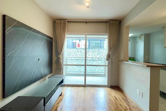 Sala de apartamento para alugar com 1 quarto, 56m² em Pinheiros, São Paulo
