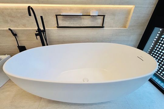 Banheiro da Suíte 4 de casa de condomínio à venda com 5 quartos, 834m² em Alphaville, Santana de Parnaíba