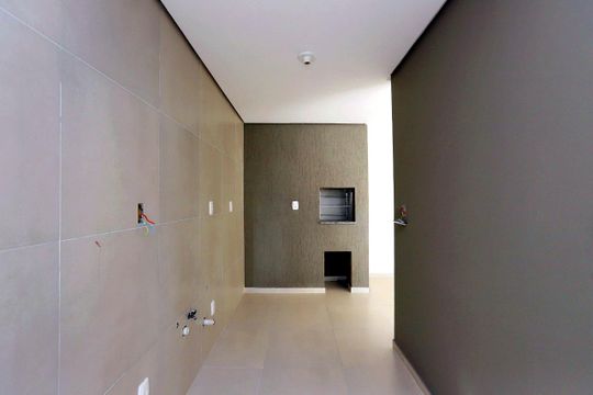 Cozinha de apartamento para alugar com 1 quarto, 55m² em São Geraldo, Porto Alegre