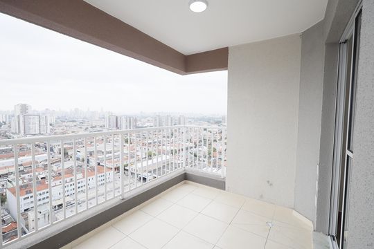 Varanda  de apartamento para alugar com 2 quartos, 56m² em Vila Maria, São Paulo