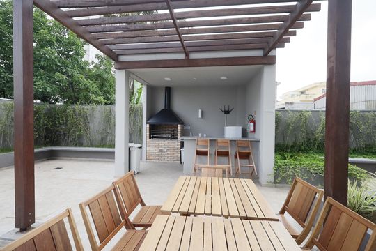 Área comum - Churrasqueira de apartamento para alugar com 2 quartos, 56m² em Vila Maria, São Paulo