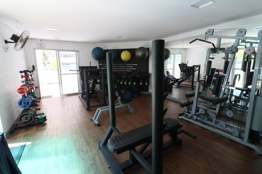 Área comum - Academia de apartamento à venda com 2 quartos, 58m² em Vila Yara, Osasco