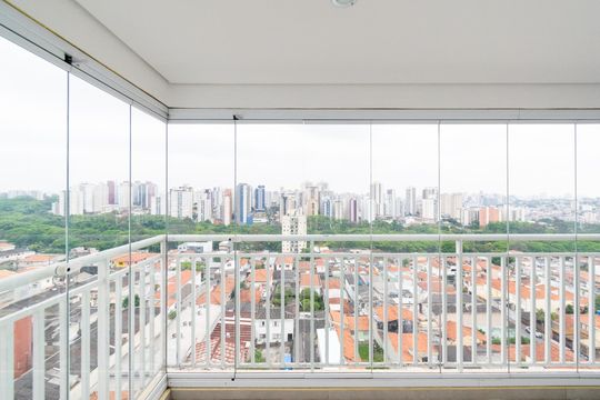 Vista do Quarto 2 de apartamento para alugar com 2 quartos, 67m² em Vila Guarani (zona Sul), São Paulo