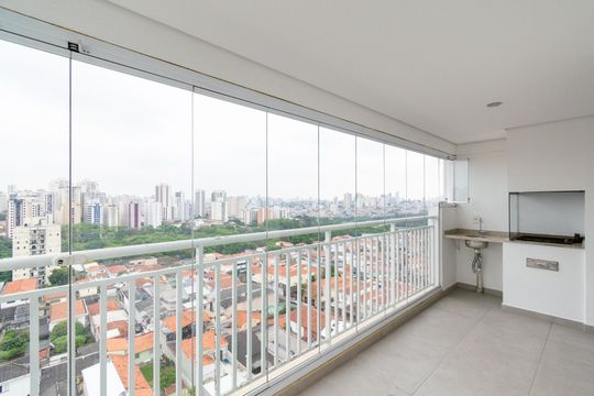 Varanda de apartamento para alugar com 2 quartos, 67m² em Vila Guarani (zona Sul), São Paulo