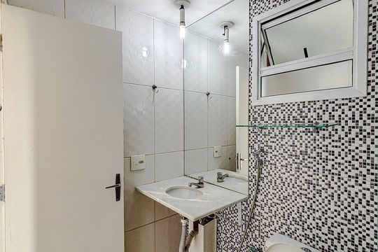 Banheiro de apartamento para alugar com 3 quartos, 65m² em Tatuapé, São Paulo