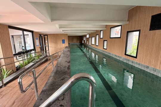 Piscina Coberta de kitnet/studio à venda com 1 quarto, 67m² em Setor Bueno, Goiânia