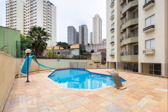 Área comum - Piscina de apartamento à venda com 2 quartos, 54m² em Chácara Inglesa, São Paulo