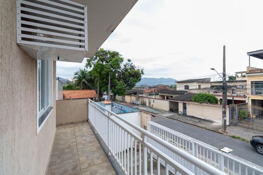 Varanda de apartamento para alugar com 2 quartos, 50m² em Campo Grande, Rio de Janeiro