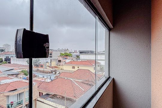 Varanda das  Suítes de apartamento para alugar com 2 quartos, 85m² em Chácara Santo Antônio (zona Leste), São Paulo