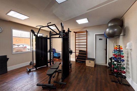 Área comum - Academia de apartamento para alugar com 1 quarto, 32m² em Tamboré, Barueri