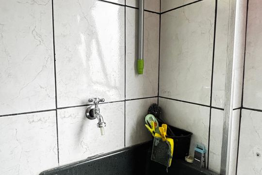 Área de Serviço de apartamento à venda com 2 quartos, 60m² em Vila Luzita, Santo André