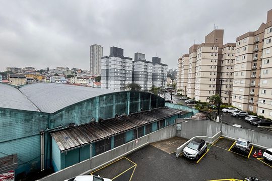 Quarto 1 Vista de apartamento à venda com 2 quartos, 60m² em Vila Luzita, Santo André