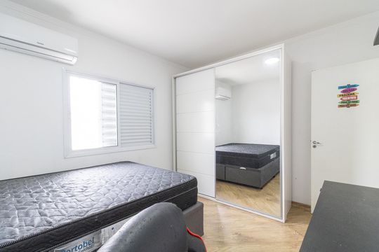 Suíte 1 de apartamento à venda com 2 quartos, 75m² em Vila Ré, São Paulo