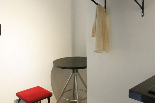Cozinha de casa para alugar com 1 quarto, 44m² em Jardim Sabara, São Paulo