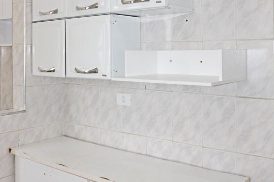 Cozinha de apartamento para alugar com 2 quartos, 58m² em Dos Ortizes, Valinhos