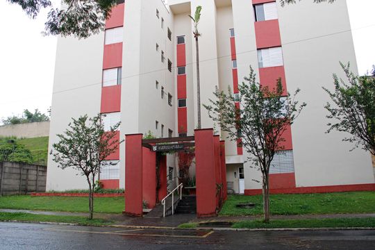 Fachada do bloco de apartamento para alugar com 2 quartos, 58m² em Dos Ortizes, Valinhos