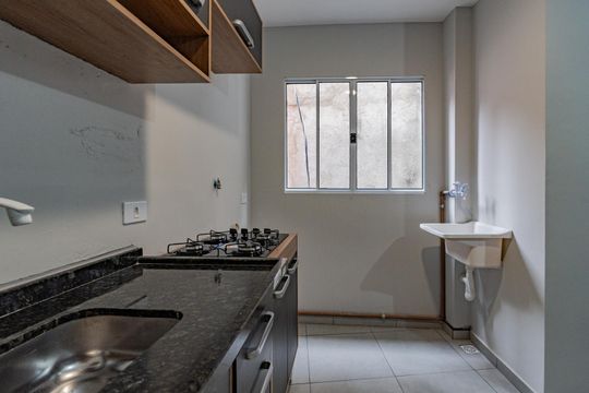 Sala/Cozinha de apartamento para alugar com 1 quarto, 22m² em Jardim Botucatu, São Paulo