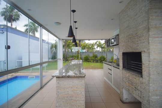 Área comum - Churrasqueira de apartamento para alugar com 2 quartos, 50m² em Centro, Sapucaia do Sul